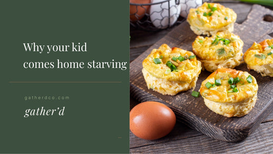 Why Your Kid Comes Home Starving From School (And the High Protein Lunchbox Fix)